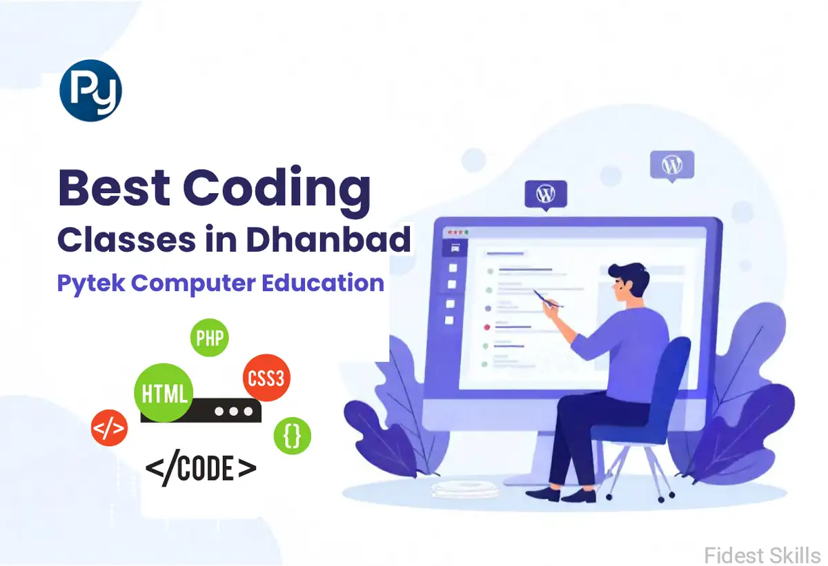 Best Coding Classes in Dhanbad – Pytek Computer Education-Fidest Skills Pvt. Ltd.