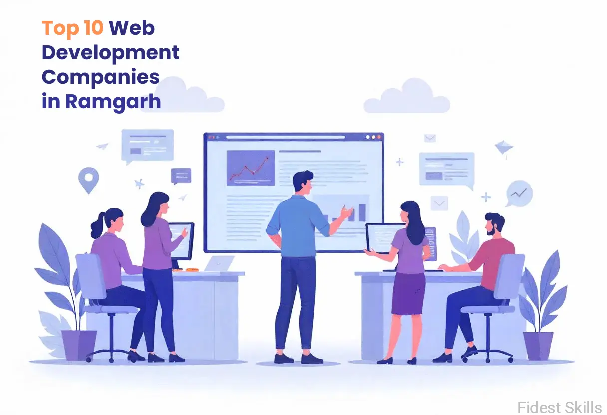 Top 10 Web Development Companies in Ramgarh- Fidest Skills Pvt. Ltd.